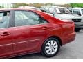 2003 Salsa Red Pearl Toyota Camry XLE V6  photo #54