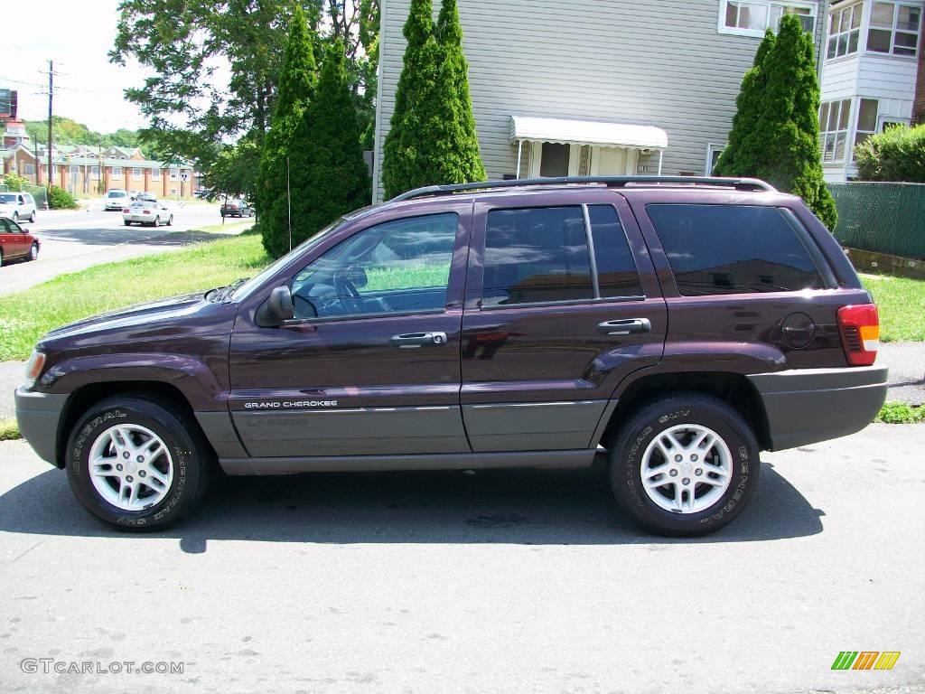 2004 Grand Cherokee Laredo 4x4 - Deep Lava Red Metallic / Dark Slate Gray photo #2