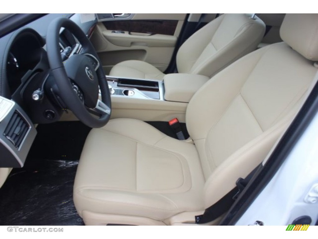 Barley/Warm Charcoal Interior 2015 Jaguar XF 2.0T Premium Photo #101708111