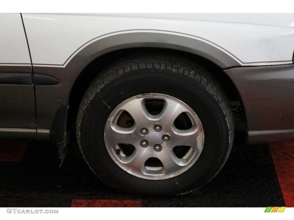 1998 Legacy Outback Wagon - Glacier White / Gray photo #43