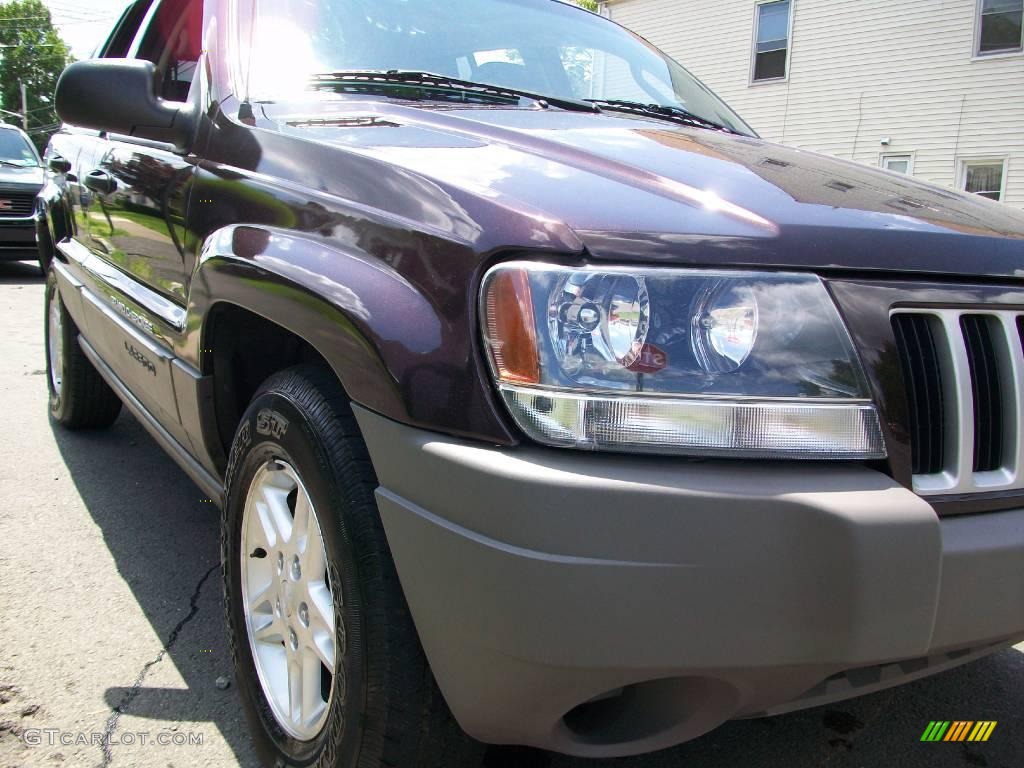 2004 Grand Cherokee Laredo 4x4 - Deep Lava Red Metallic / Dark Slate Gray photo #12