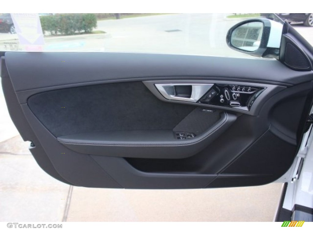 2015 Jaguar F-TYPE R Coupe Jet Door Panel Photo #101708834