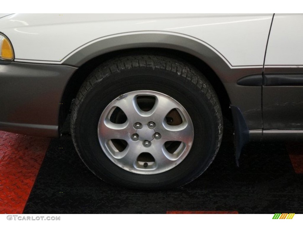 1998 Legacy Outback Wagon - Glacier White / Gray photo #65