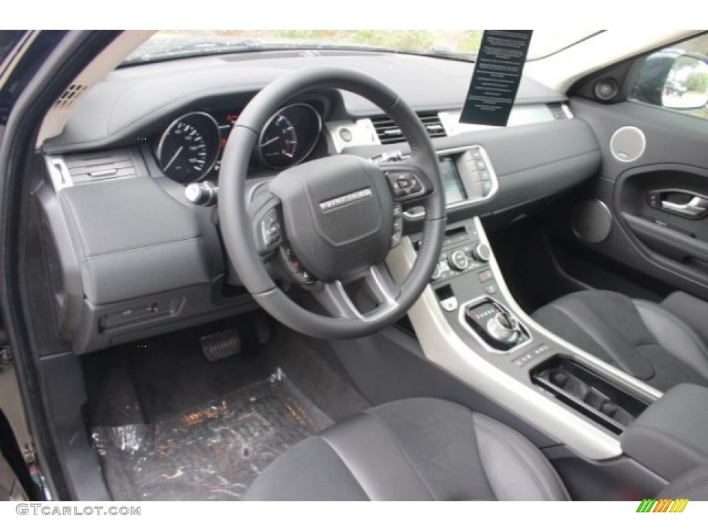 Ebony Interior 2015 Land Rover Range Rover Evoque Pure Photo #101709680