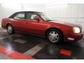 2003 Crimson Red Pearl Cadillac DeVille Sedan  photo #6