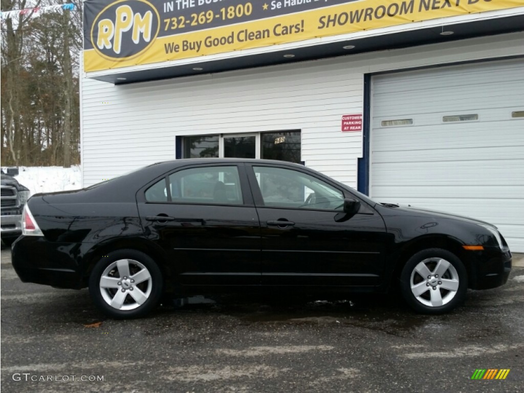 2006 Fusion SE V6 - Black / Charcoal Black photo #22