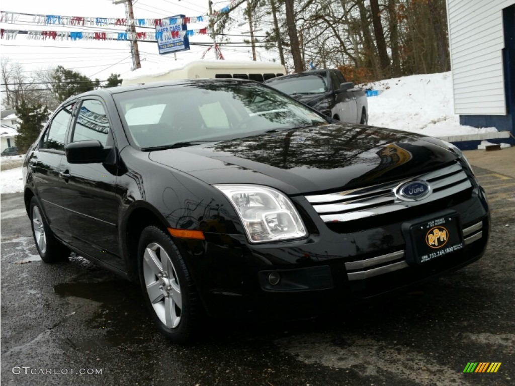2006 Fusion SE V6 - Black / Charcoal Black photo #23