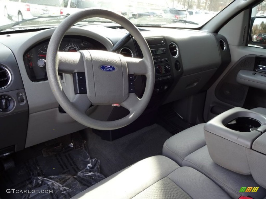 2006 F150 XLT SuperCab 4x4 - Black / Medium/Dark Flint photo #11