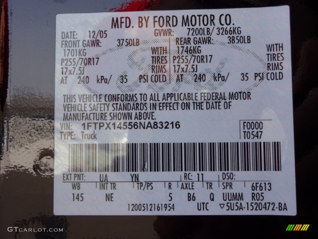 2006 F150 XLT SuperCab 4x4 - Black / Medium/Dark Flint photo #15