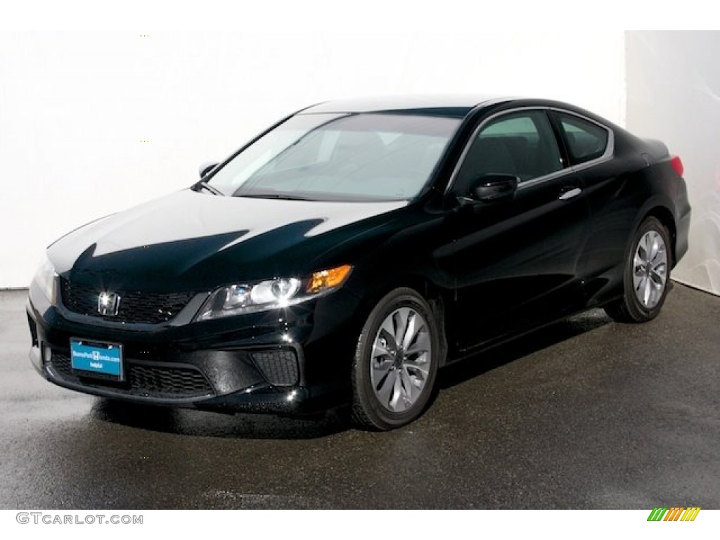 2015 Accord LX-S Coupe - Crystal Black Pearl / Black photo #3