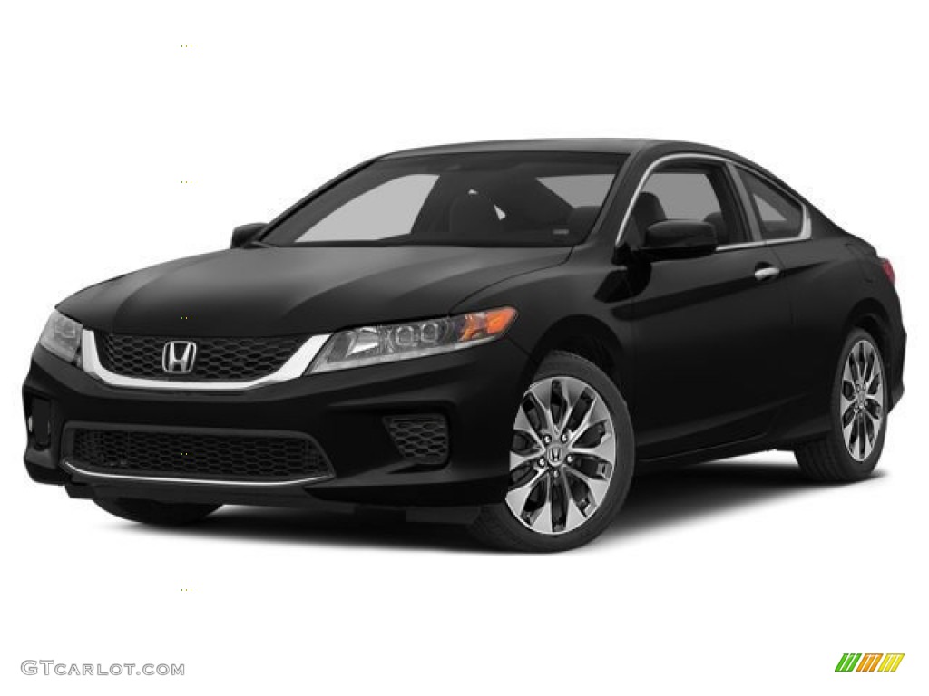 2015 Accord LX-S Coupe - Crystal Black Pearl / Black photo #17
