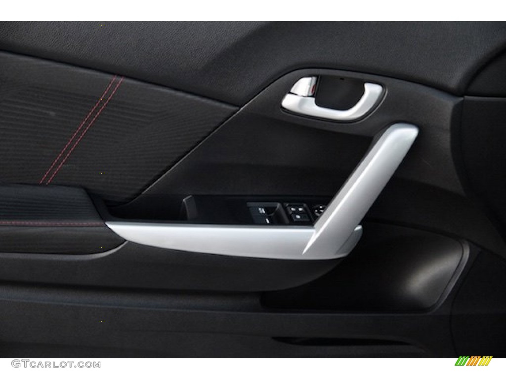 2015 Civic Si Coupe - Taffeta White / Si Black/Red photo #8