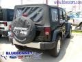 2009 Black Jeep Wrangler Unlimited Sahara 4x4  photo #4