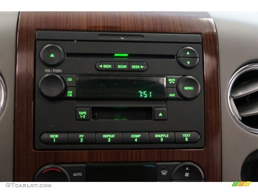 2006 F150 Lariat SuperCrew 4x4 - Medium Wedgewood Blue Metallic / Tan photo #31