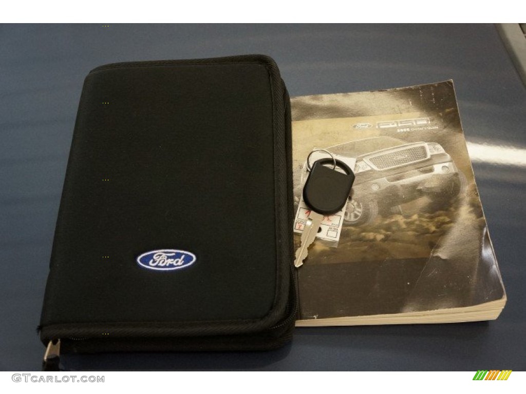 2006 F150 Lariat SuperCrew 4x4 - Medium Wedgewood Blue Metallic / Tan photo #33