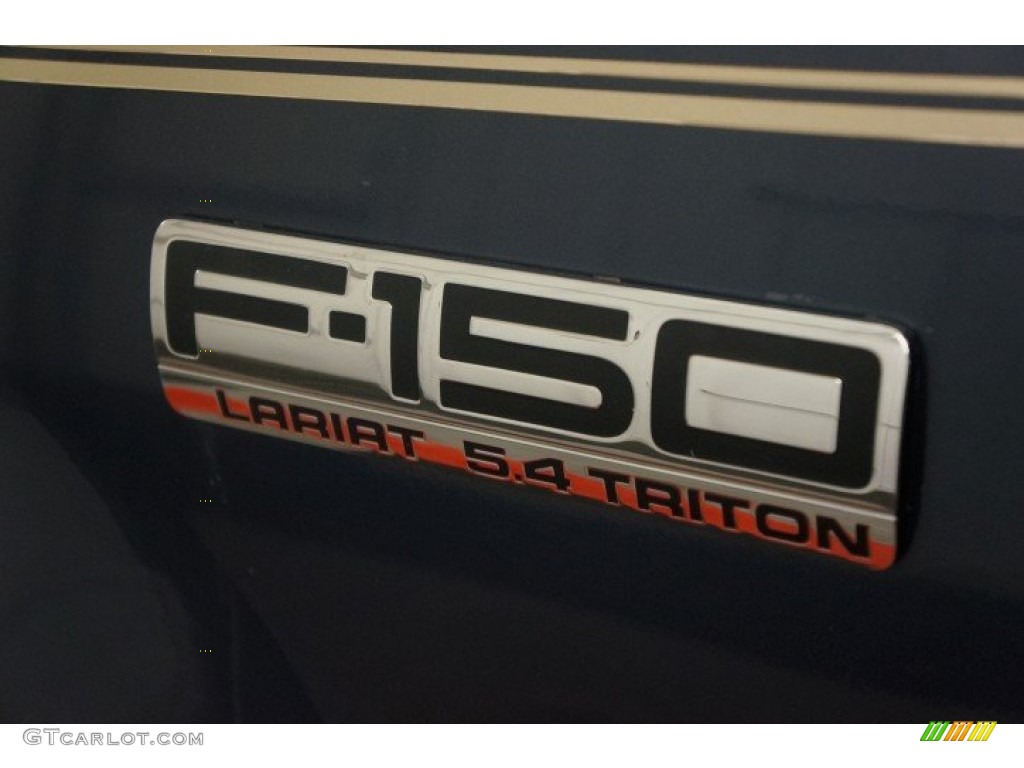 2006 F150 Lariat SuperCrew 4x4 - Medium Wedgewood Blue Metallic / Tan photo #67