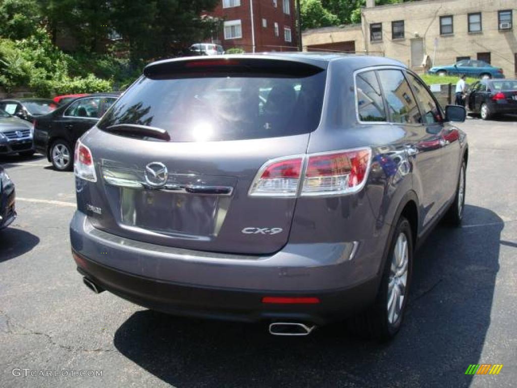 2007 CX-9 Grand Touring AWD - Galaxy Gray Mica / Black photo #5