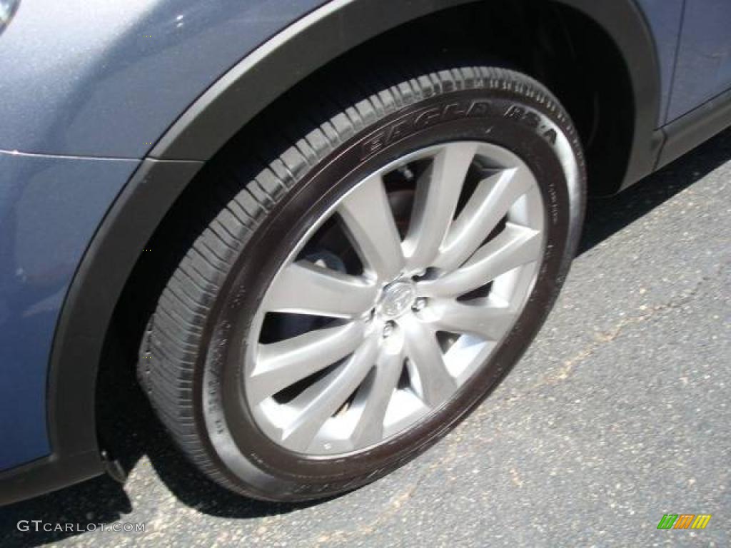 2007 CX-9 Grand Touring AWD - Galaxy Gray Mica / Black photo #9