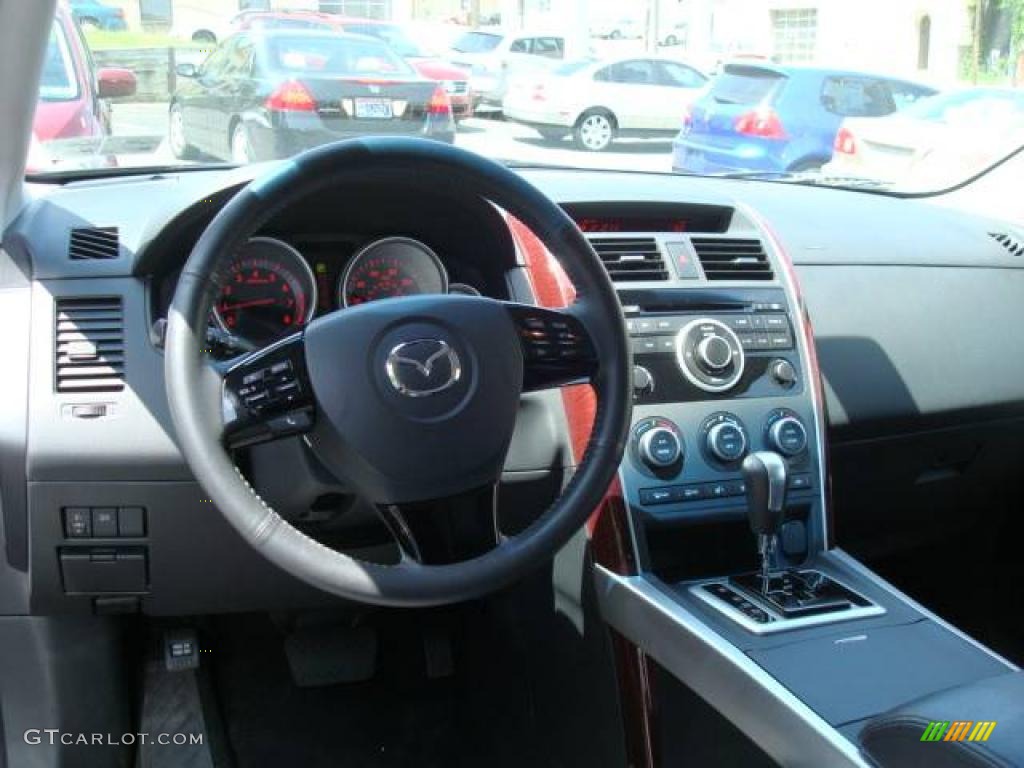 2007 CX-9 Grand Touring AWD - Galaxy Gray Mica / Black photo #12