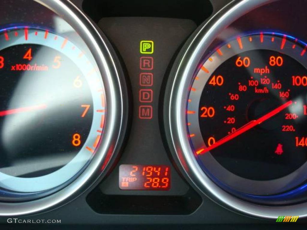 2007 CX-9 Grand Touring AWD - Galaxy Gray Mica / Black photo #20