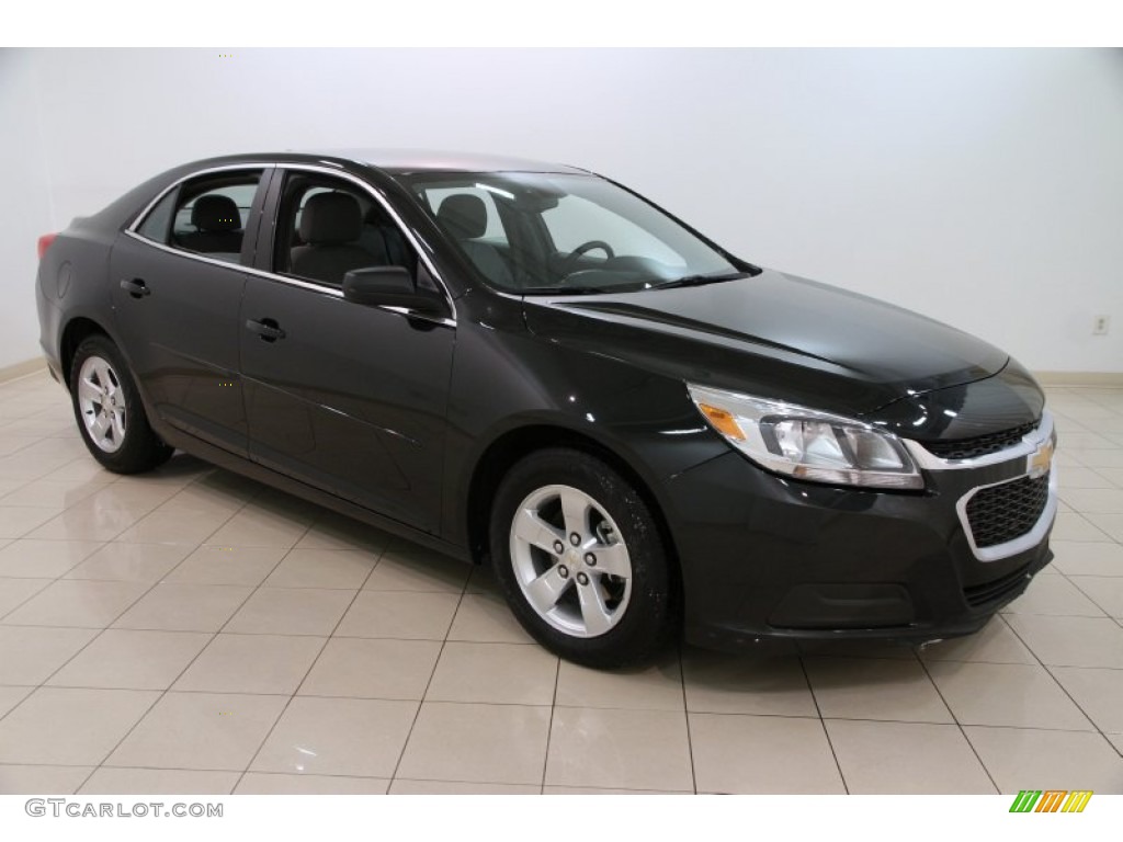 Black Granite Metallic 2014 Chevrolet Malibu LS Exterior Photo #101722451