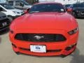 2015 Competition Orange Ford Mustang V6 Coupe  photo #4
