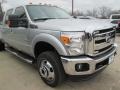 Ingot Silver 2015 Ford F350 Super Duty Lariat Crew Cab 4x4 DRW