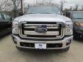 Ingot Silver - F350 Super Duty Lariat Crew Cab 4x4 DRW Photo No. 6