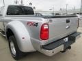 Ingot Silver - F350 Super Duty Lariat Crew Cab 4x4 DRW Photo No. 9