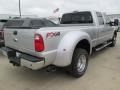Ingot Silver - F350 Super Duty Lariat Crew Cab 4x4 DRW Photo No. 13