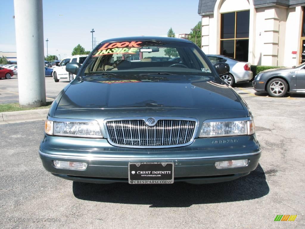 1995 Grand Marquis LS - Medium Willow Green Metallic / Beige photo #2