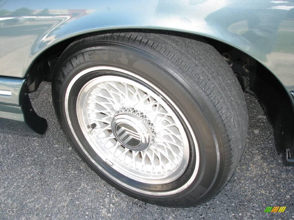 1995 Grand Marquis LS - Medium Willow Green Metallic / Beige photo #17