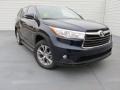 2015 Nautical Blue Metallic Toyota Highlander LE  photo #2