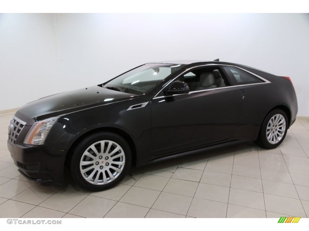 2012 CTS 4 AWD Coupe - Black Diamond Tricoat / Light Titanium/Ebony photo #3