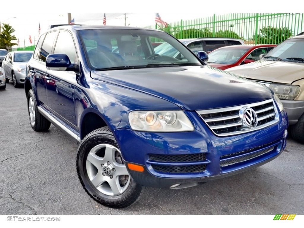 2004 Touareg V6 - Shadow Blue Metallic / Kristal Gray photo #1