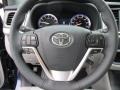 2015 Toyota Highlander Ash Interior Steering Wheel Photo