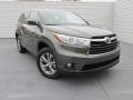 Alumina Jade Metallic 2015 Toyota Highlander LE Exterior