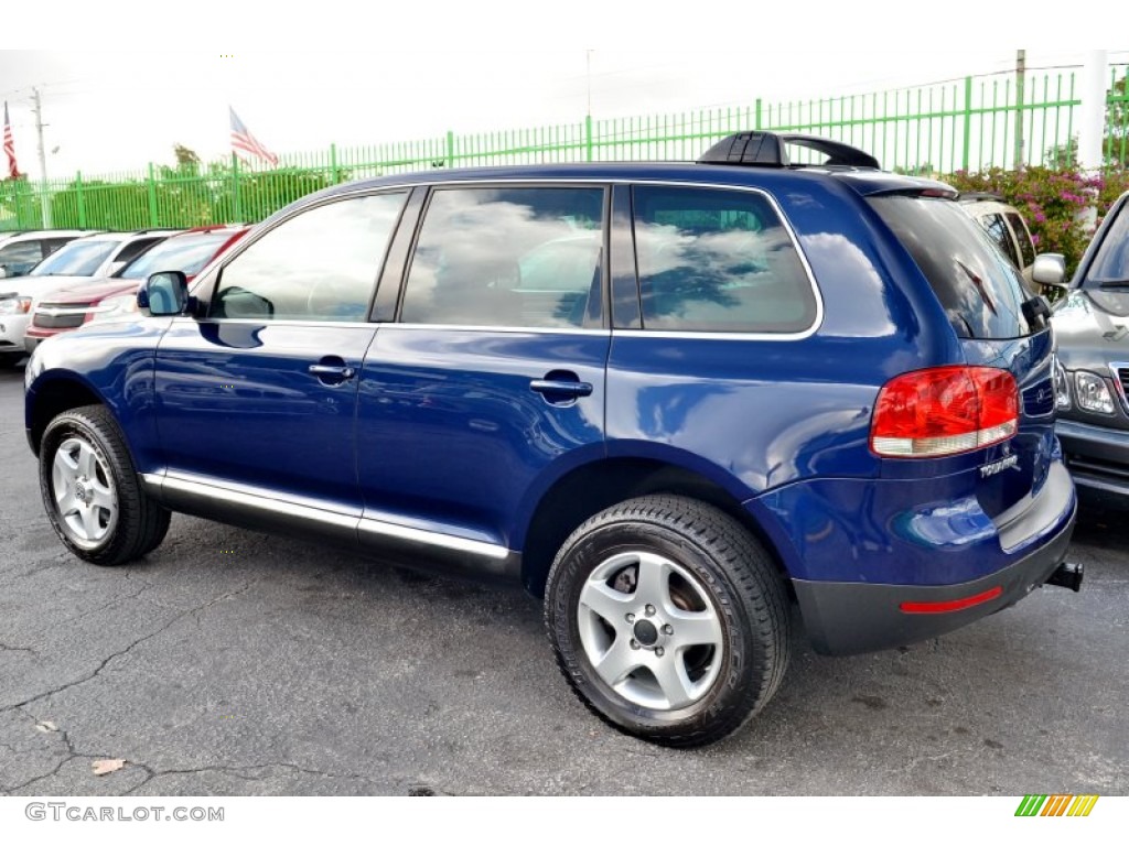 2004 Touareg V6 - Shadow Blue Metallic / Kristal Gray photo #9