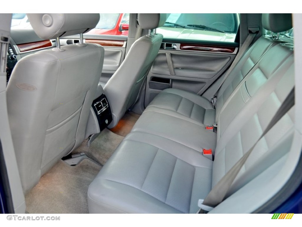 Kristal Gray Interior 2004 Volkswagen Touareg V6 Photo #101725124