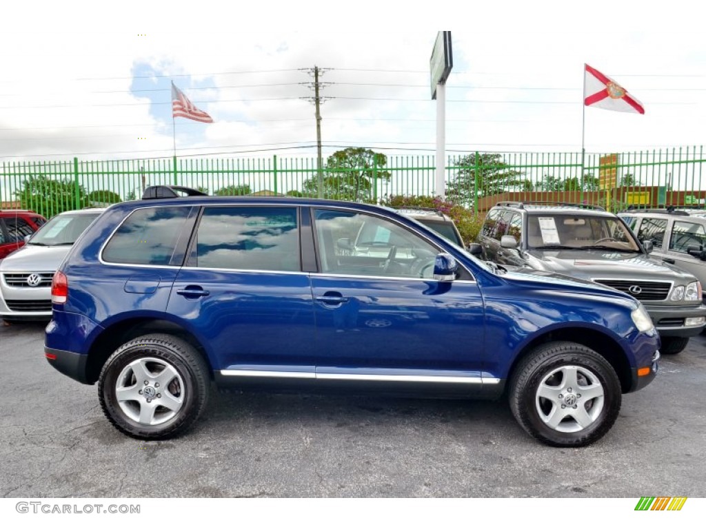 Shadow Blue Metallic 2004 Volkswagen Touareg V6 Exterior Photo #101725205