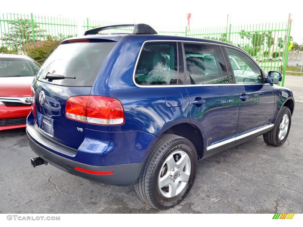 Shadow Blue Metallic 2004 Volkswagen Touareg V6 Exterior Photo #101725223