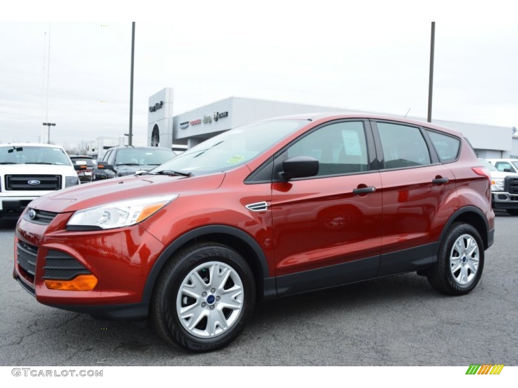 2015 Escape S - Sunset Metallic / Charcoal Black photo #3