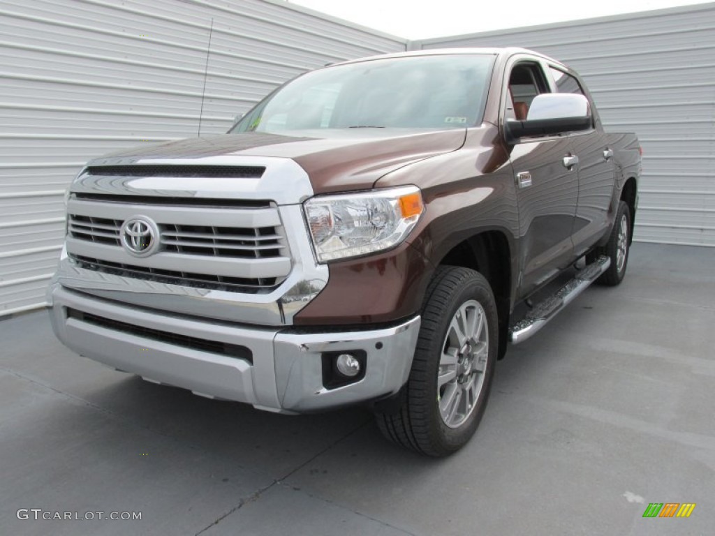 Sunset Bronze Mica 2015 Toyota Tundra 1794 Edition CrewMax 4x4 Exterior Photo #101726748