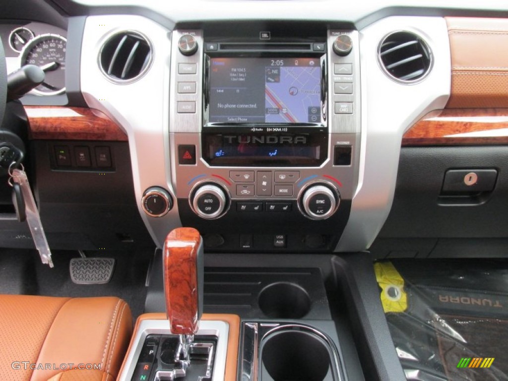 2015 Toyota Tundra 1794 Edition CrewMax 4x4 Controls Photo #101727195