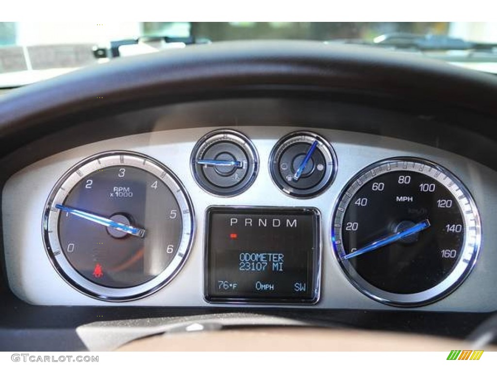 2012 Cadillac Escalade Luxury AWD Gauges Photos
