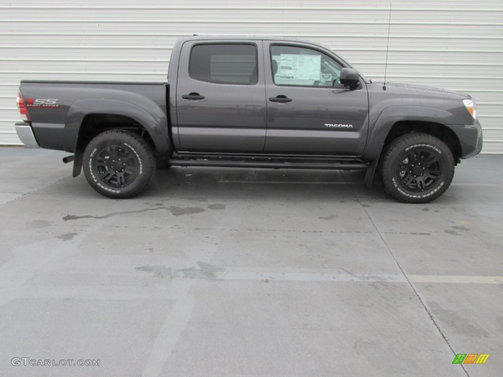 2015 Tacoma TSS PreRunner Double Cab - Magnetic Gray Metallic / Graphite photo #3