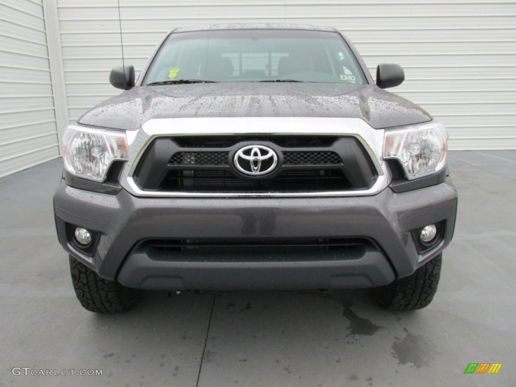 2015 Tacoma TSS PreRunner Double Cab - Magnetic Gray Metallic / Graphite photo #8