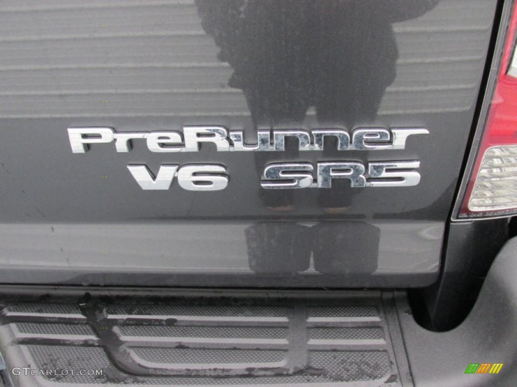 2015 Tacoma TSS PreRunner Double Cab - Magnetic Gray Metallic / Graphite photo #17