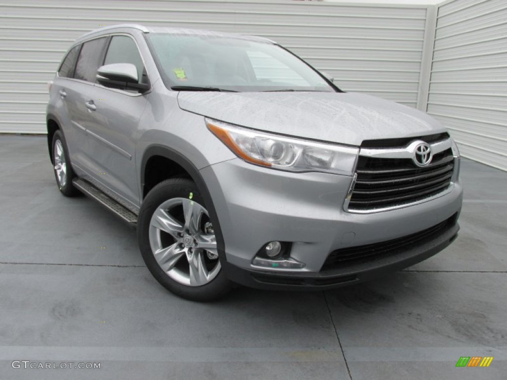 2015 Highlander Limited - Silver Sky Metallic / Ash photo #1