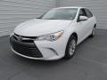 2015 Super White Toyota Camry LE  photo #7